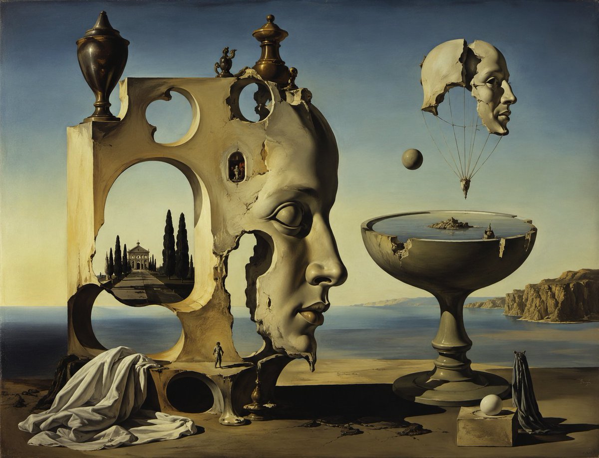 Dalí-Style Surreal Coastal Transformation preview image
