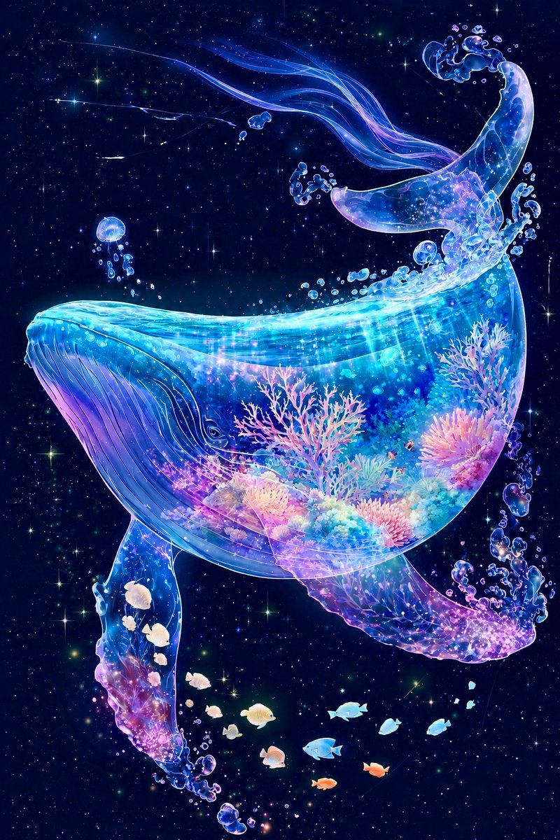 Cosmic Coral Whale preview image