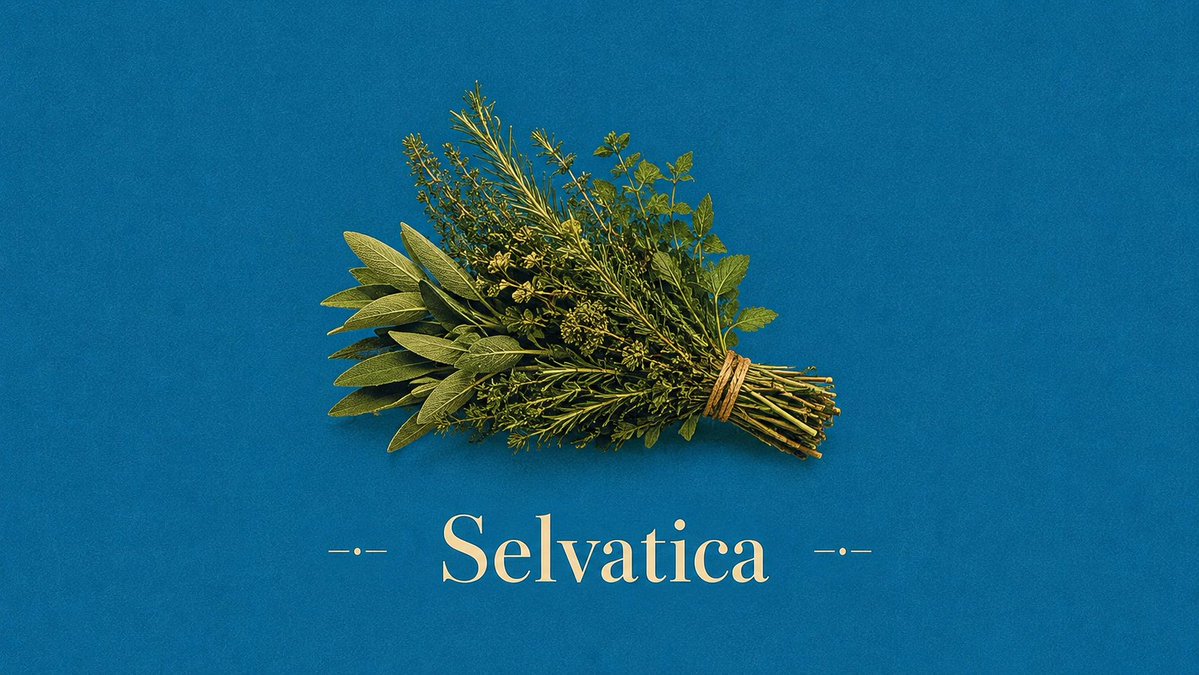 Vintage Mediterranean Herb Poster preview image