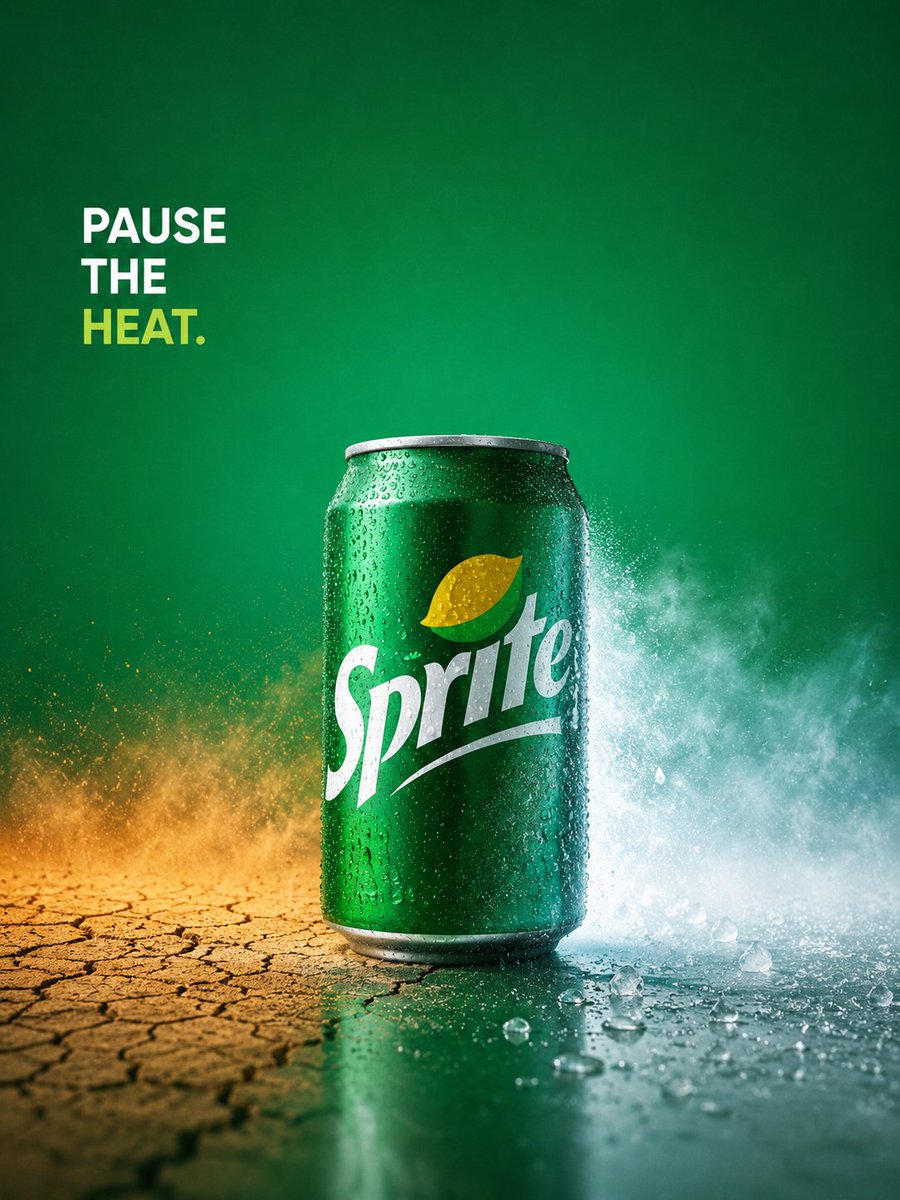 Sprite Heat Pause Beverage Ad preview image