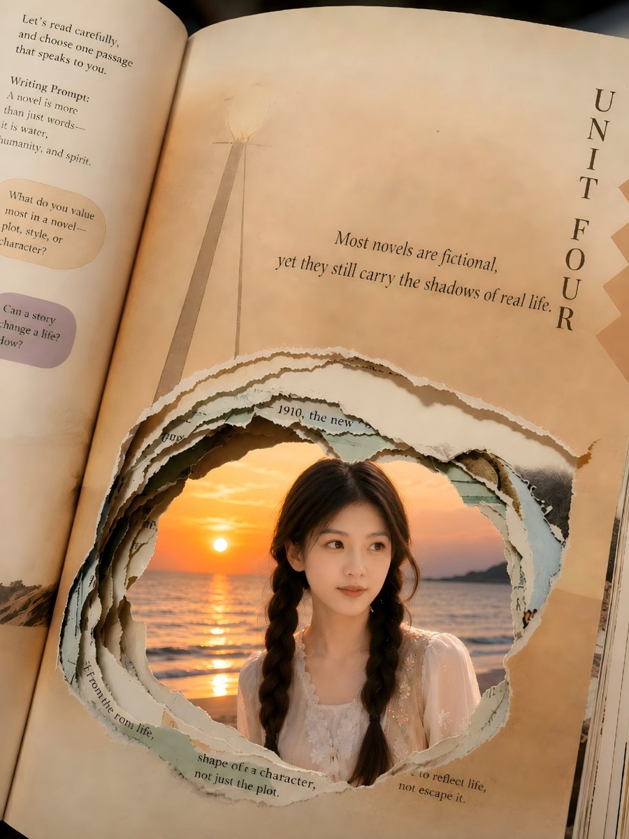 Torn Book Portal Portrait preview image