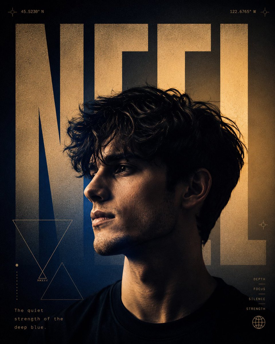 A24 Style Brutalist Portrait Poster preview image