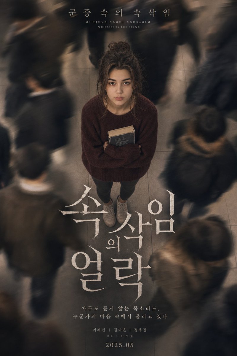 Melancholic K-Drama Subway Poster preview image