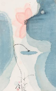 Minimalist Ink Wash Flower preview image