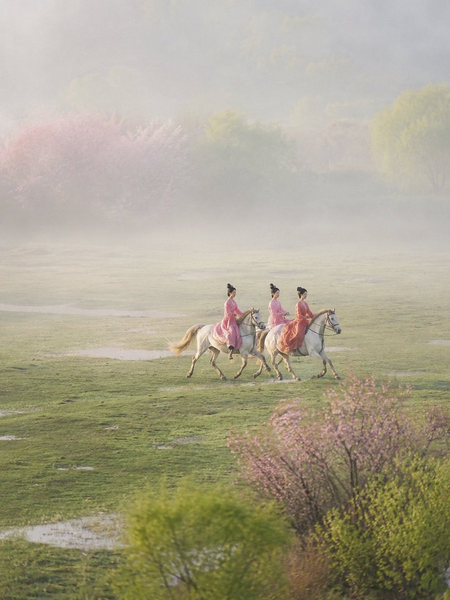 Ancient Painting to Real Scene Photo preview image