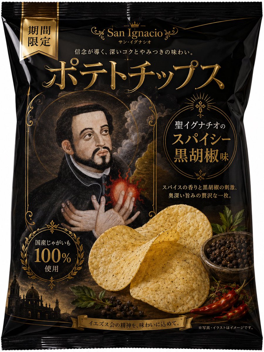 Luxury Saint Potato Chips Package preview image