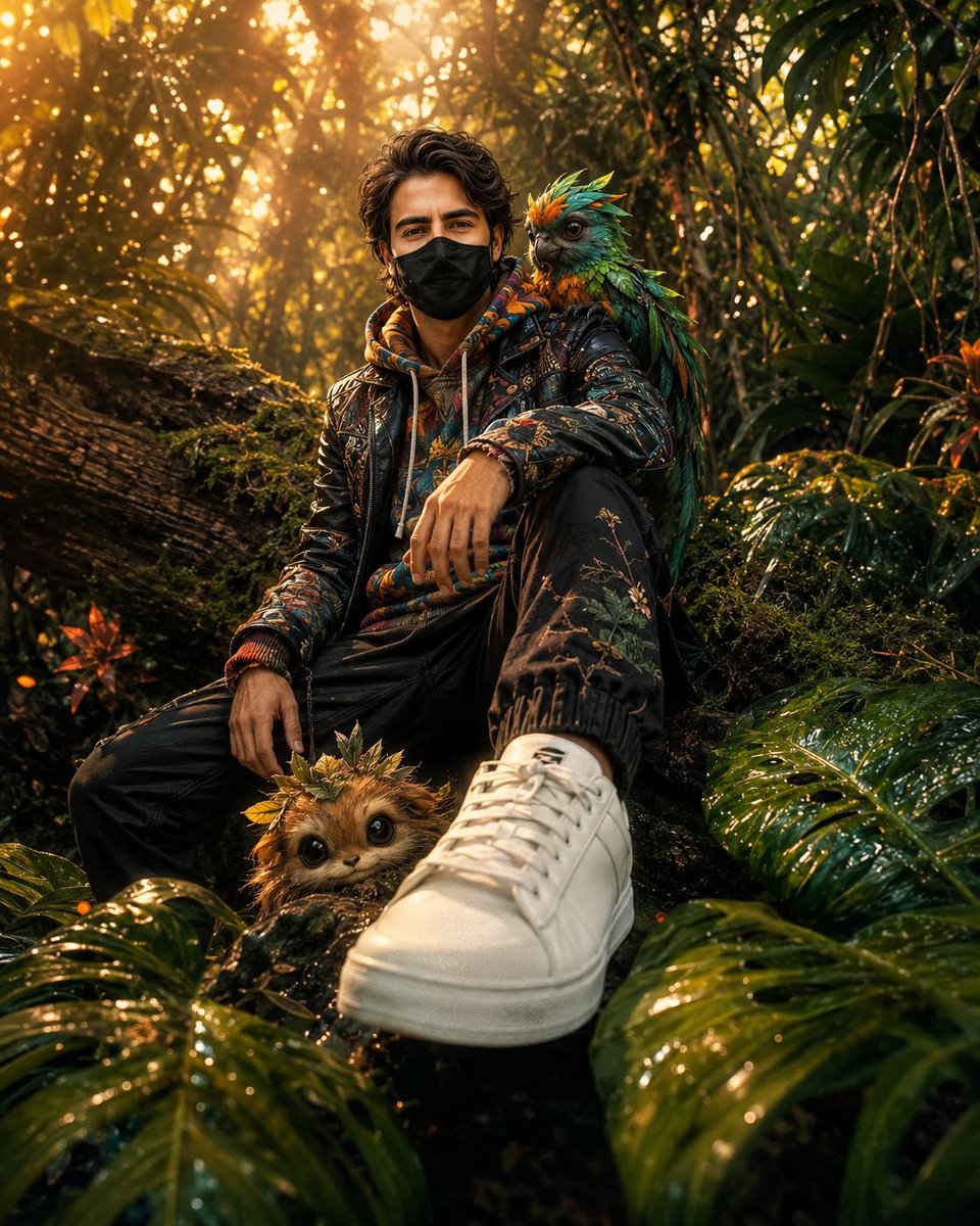 Hyper-Realistic Fantasy Jungle Adventure preview image
