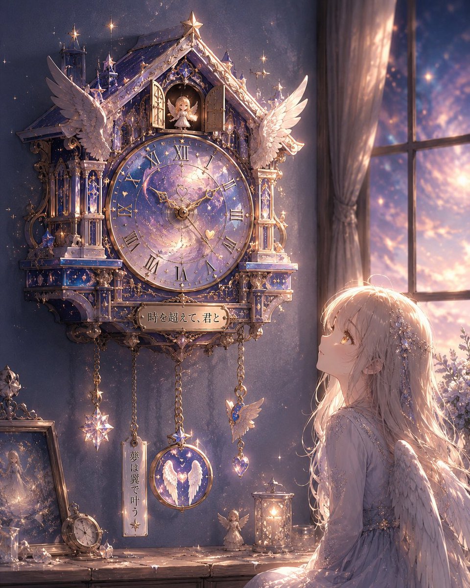 Illustration-to-Clock Transformation Prompt preview image