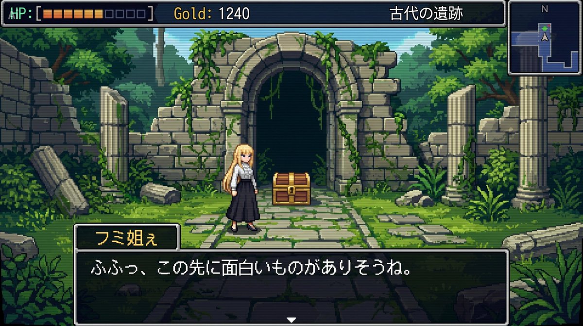 16-bit RPG Field Exploration Prompt preview image