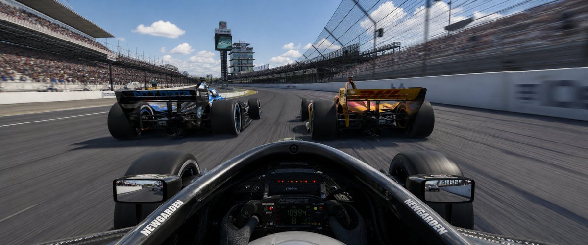 Ultrawide Indy Cockpit Racing View preview image
