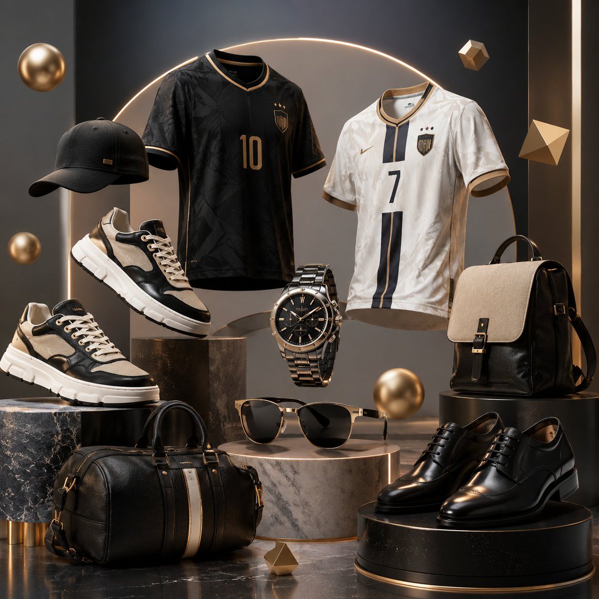 Luxury 3D Fashion Product Showcase preview image