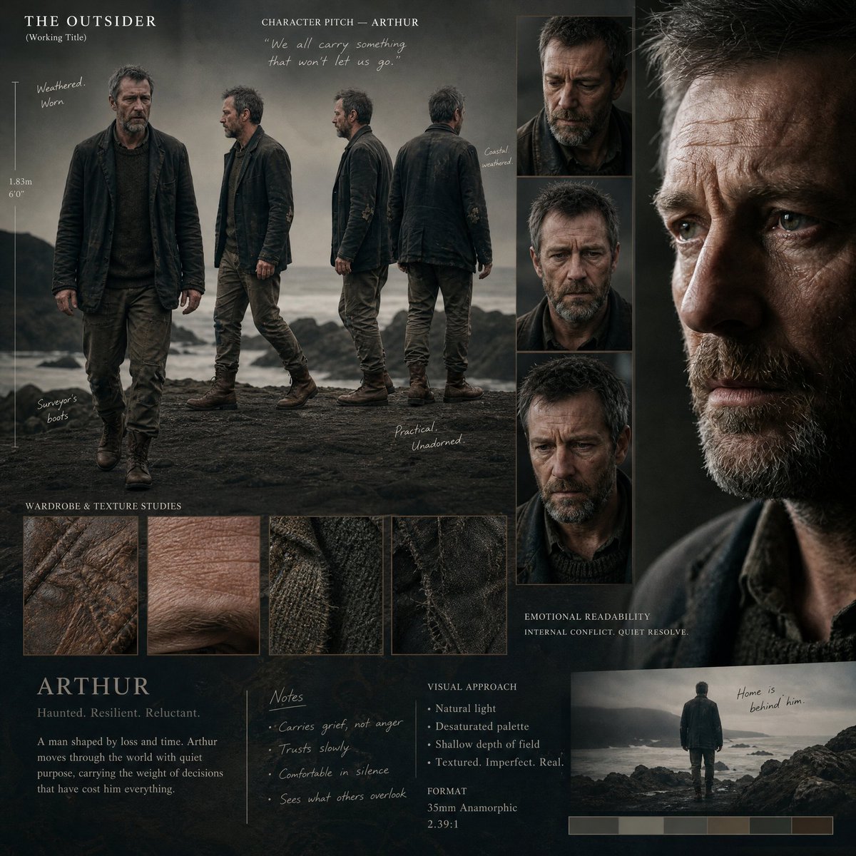 Director's Cinematic Pitch Board preview image