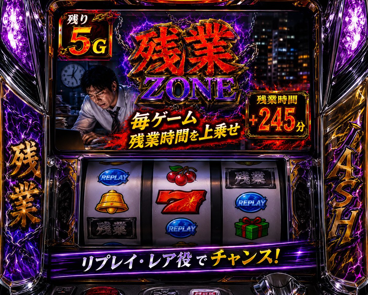 Overtime Zone Pachislot Machine preview image