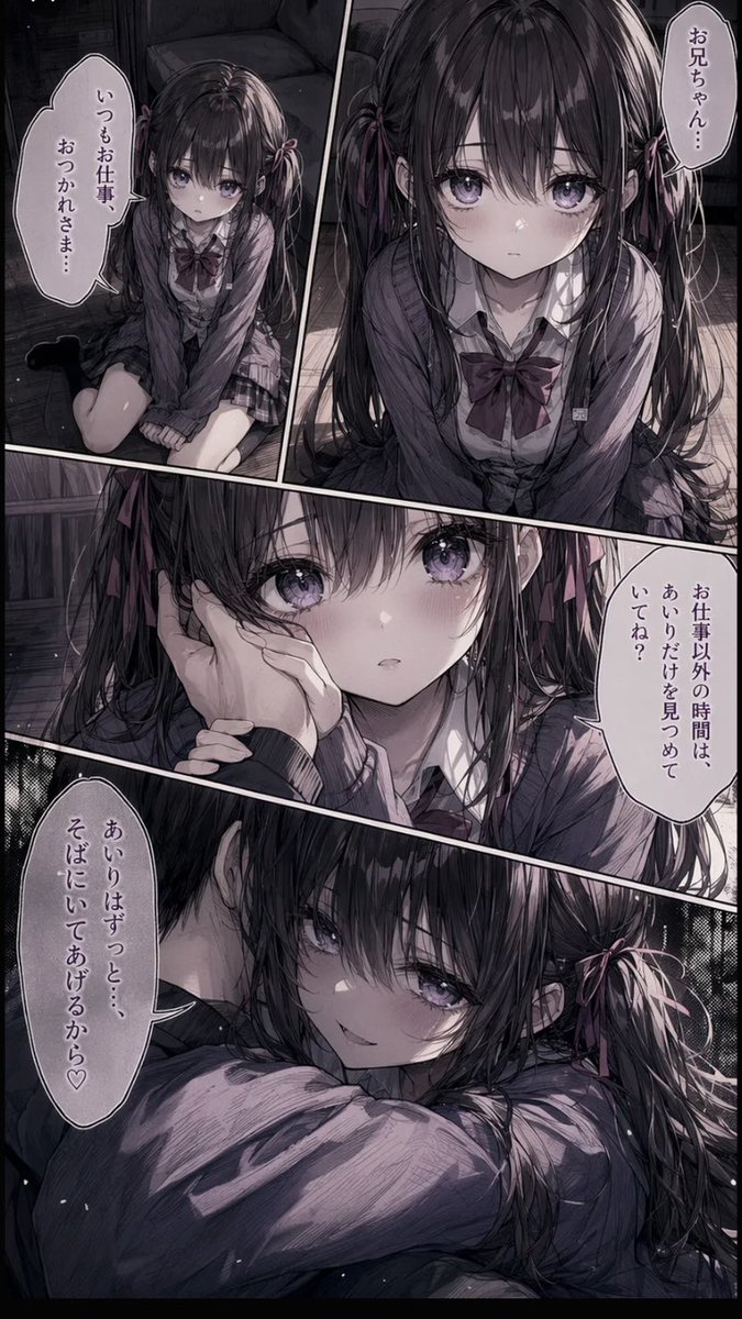 Delicate Pen Drawing Manga Style preview image