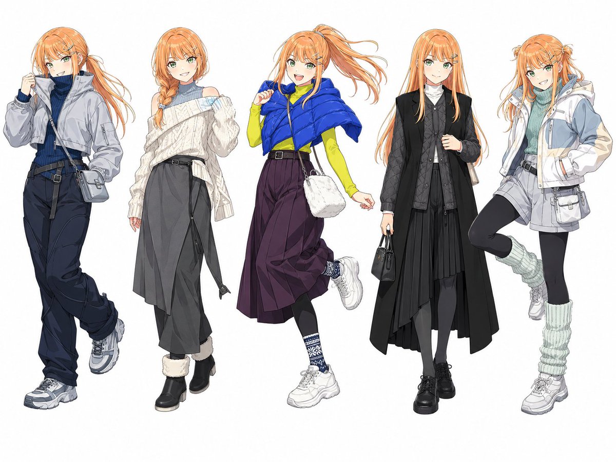 Anime Winter Fashion Lineup preview image