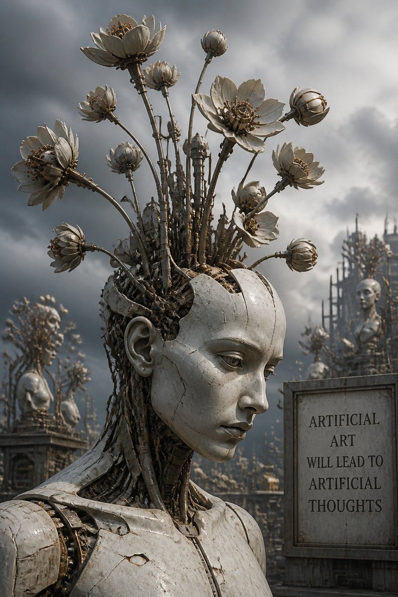 Mechanical Lotus Android Portrait preview image