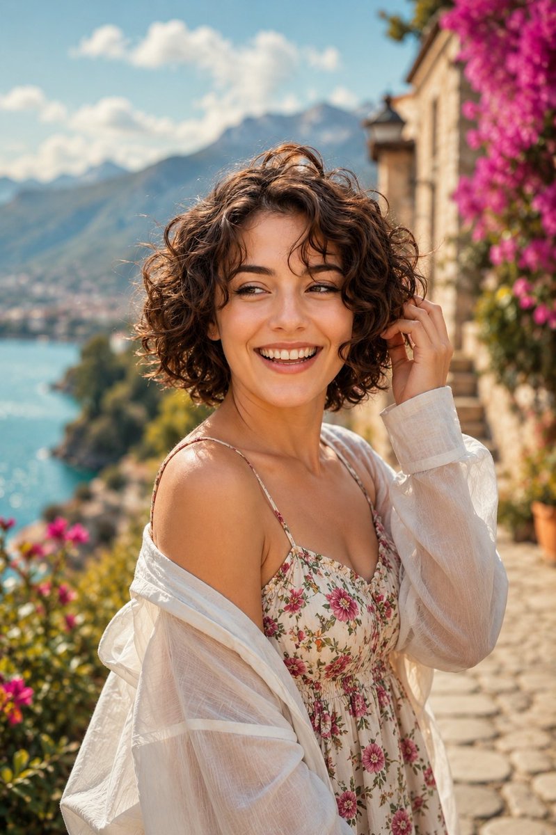 Mediterranean Lakeside Travel Editorial preview image