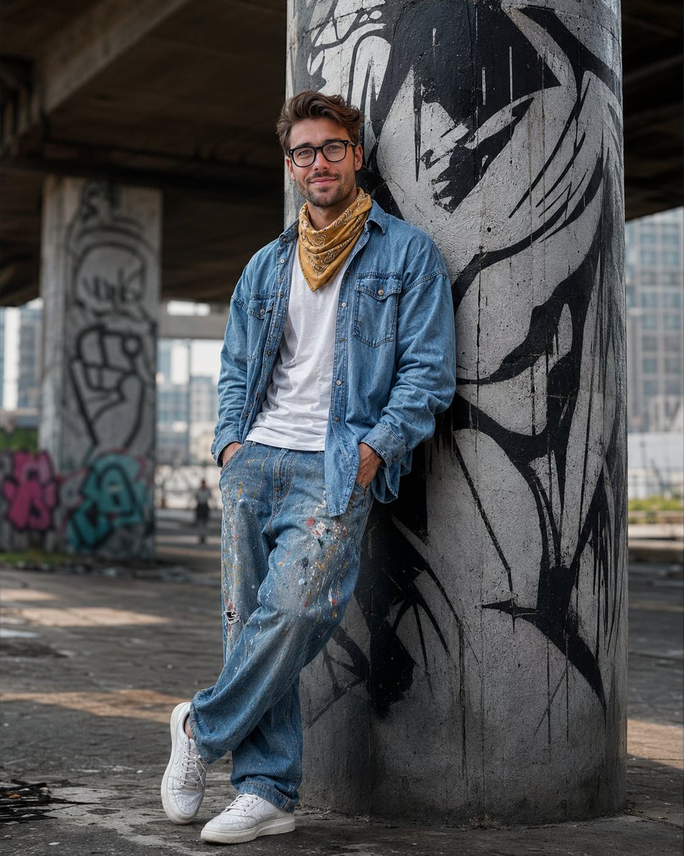 South Asian Streetwear Portrait preview image