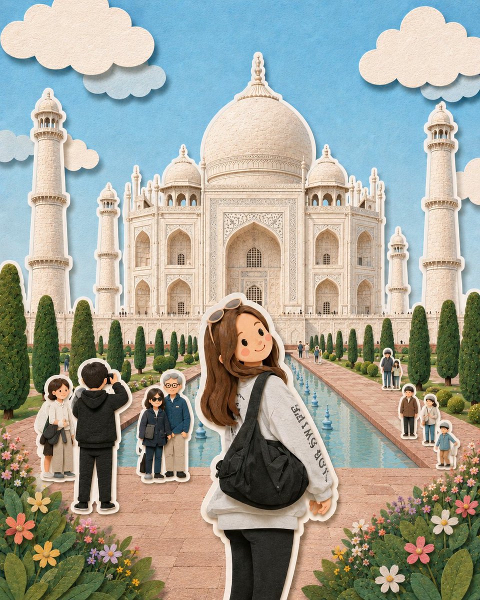 Paper-Cut Diorama Illustration preview image