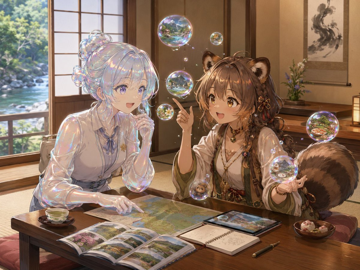 Bubble Tanuki Travel Planning preview image