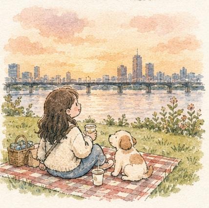 Cozy Watercolor Anime Slice of Life preview image