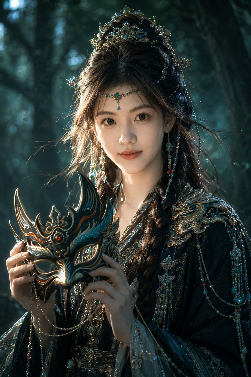 Eastern Fantasy Cinematic Portrait preview image