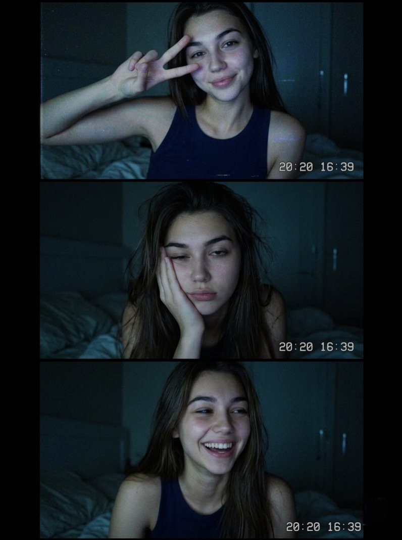 Vintage Webcam Photo Collage preview image