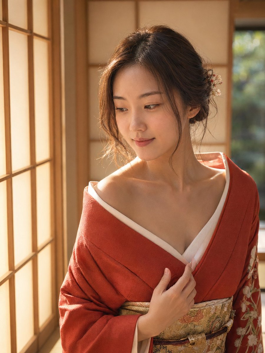 Professional Japanese Kimono Studio Shoot preview image