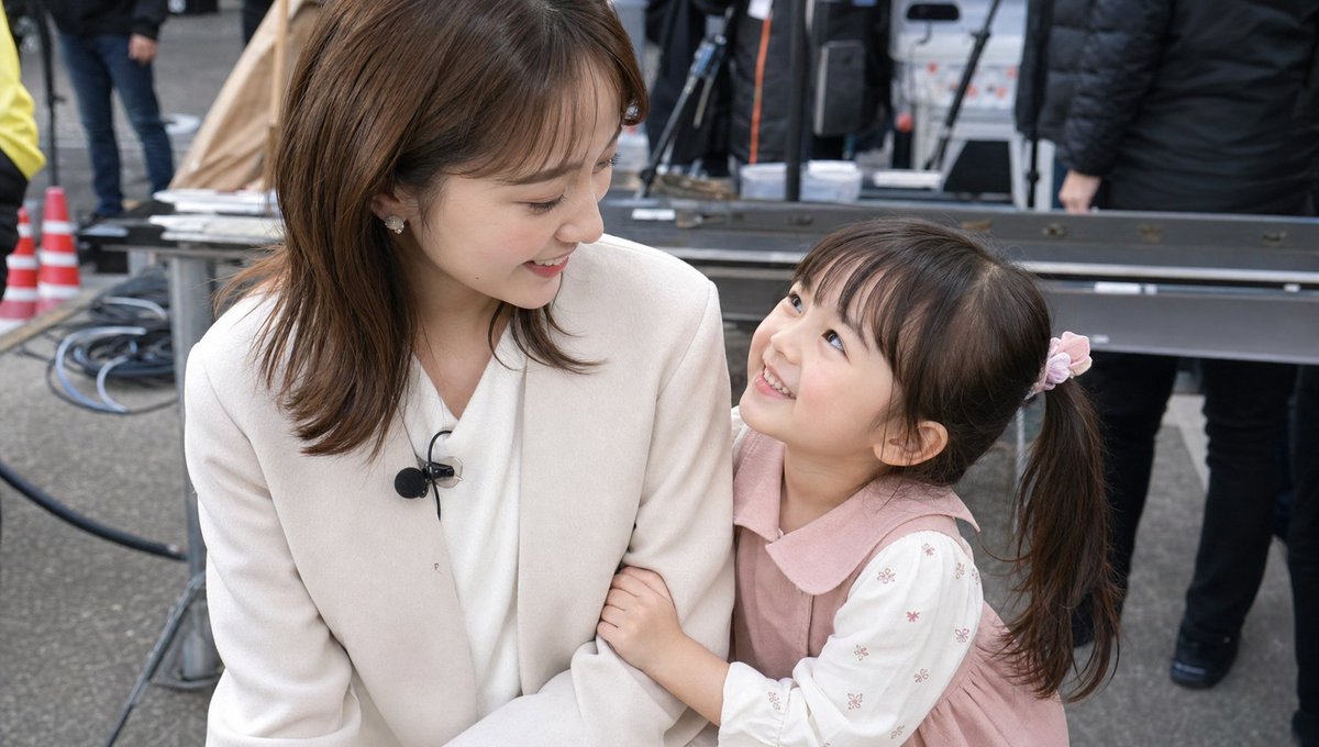 Candid TV Announcer Family Moment preview image