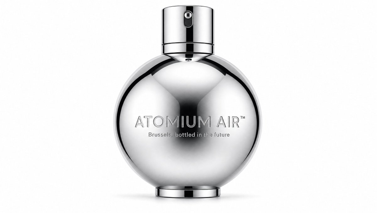 Atomium Air Chrome Perfume Bottle preview image