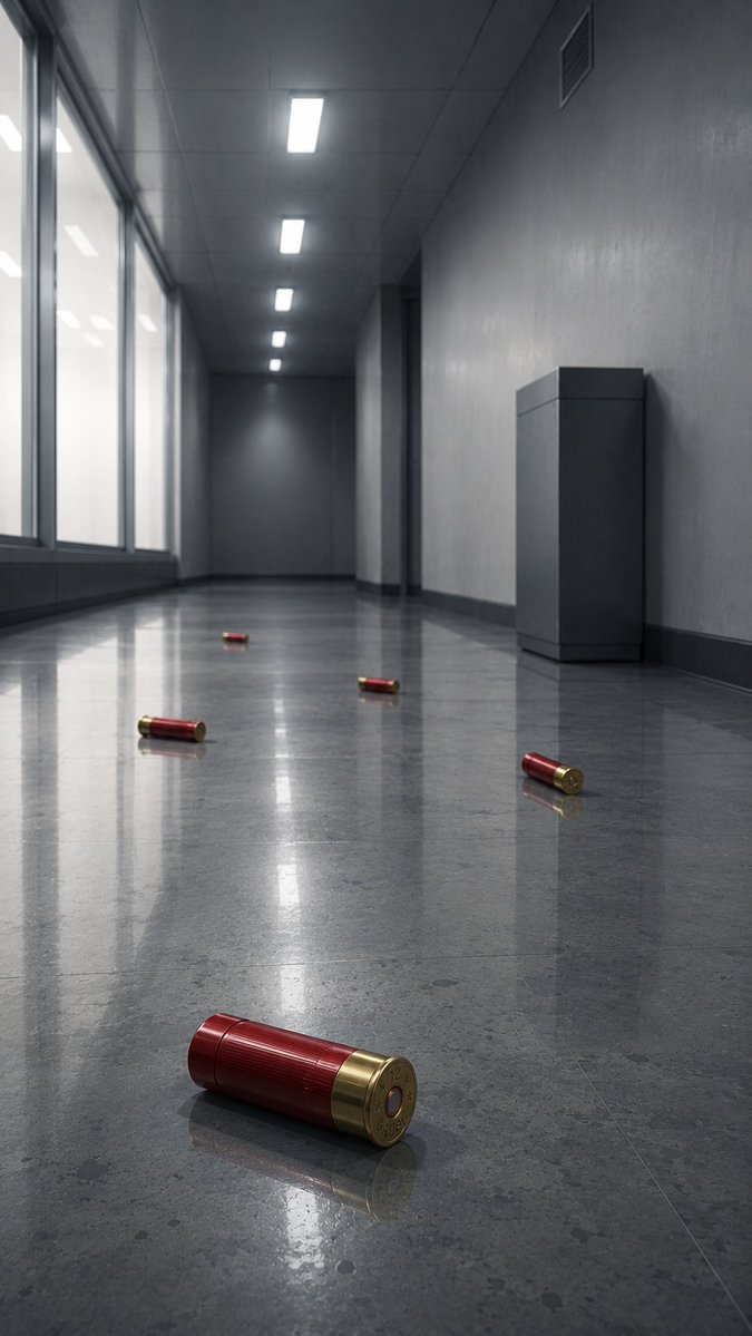 Empty Corridor with Shotgun Shells preview image