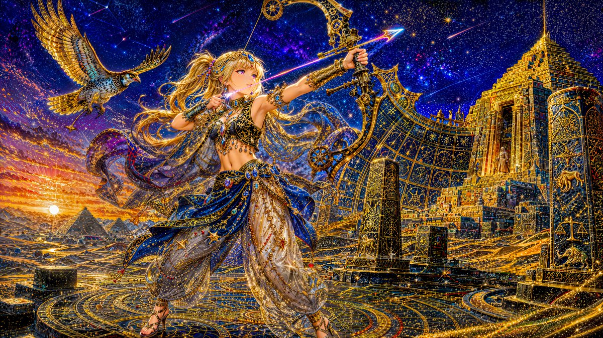 Celestial Archer in Golden Star Temple preview image