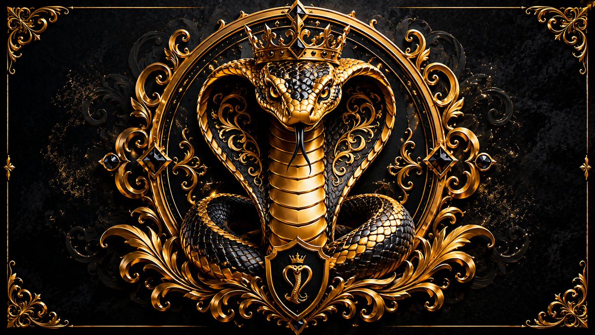 Royal Golden Cobra Emblem preview image