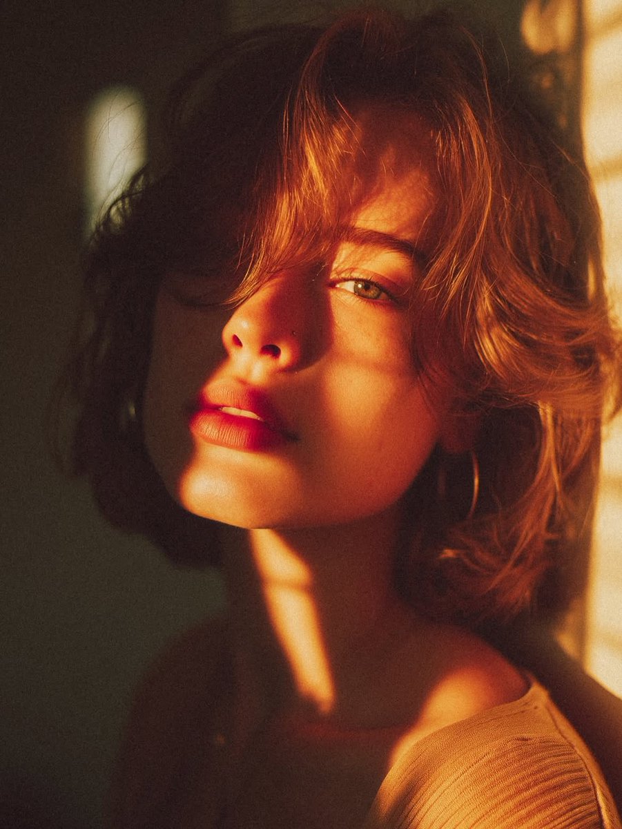 Cinematic Golden Hour Portrait preview image