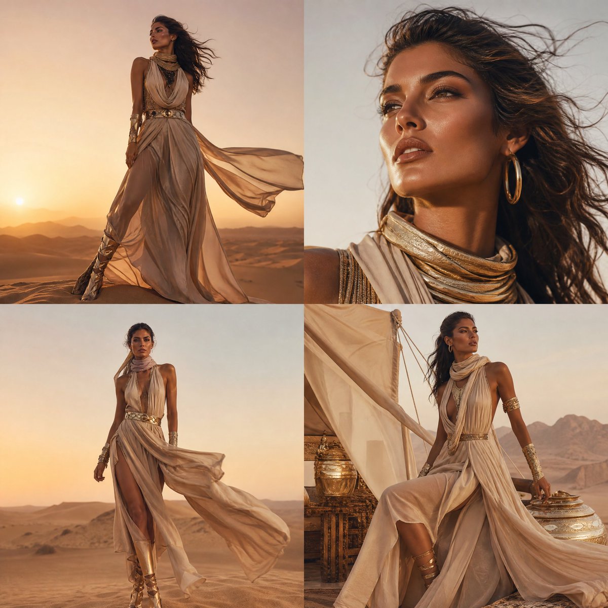 High-Fashion Desert Couture Shoot preview image