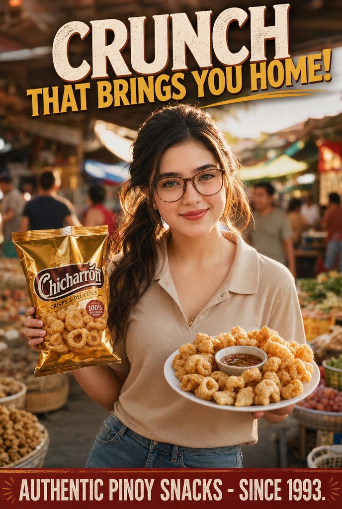 Nostalgic Filipino Chicharrón Ad preview image