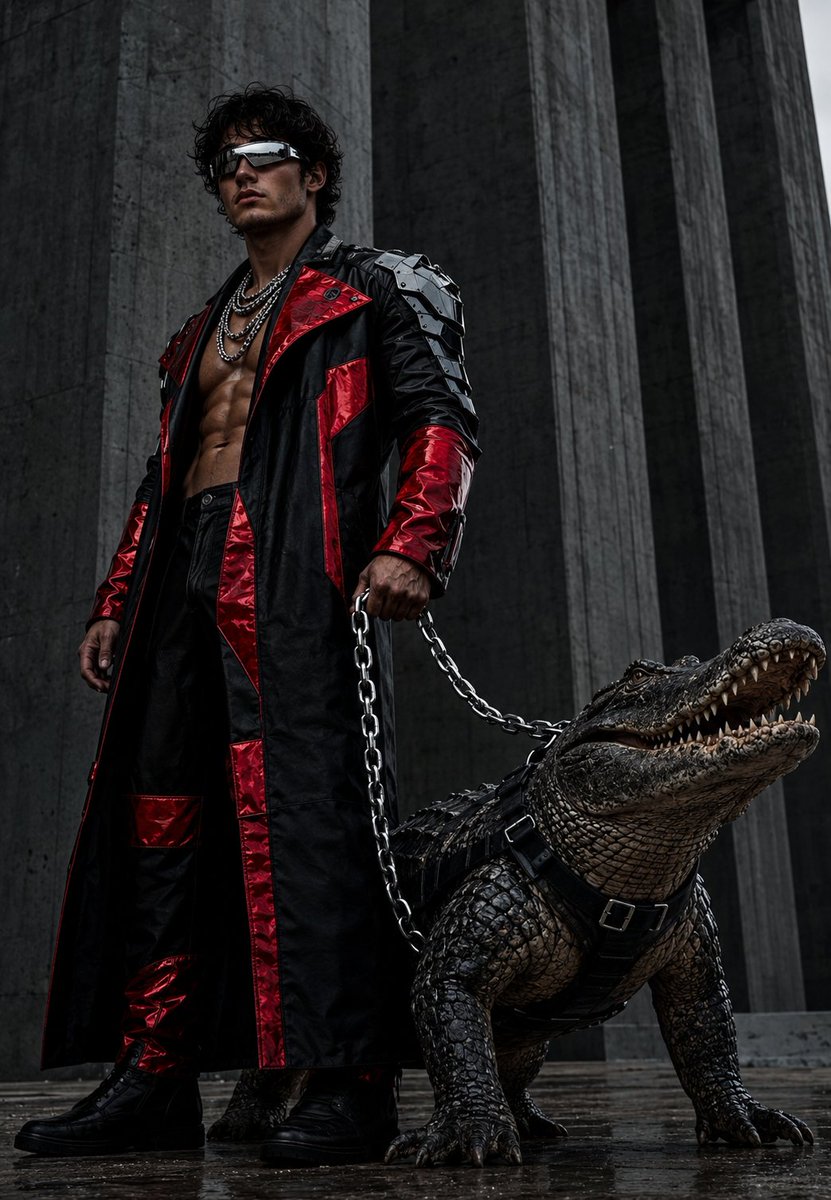 Brutalist Fashion with Alligator preview image