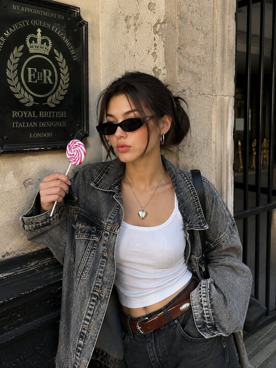Stylish Korean Woman Street Style preview image