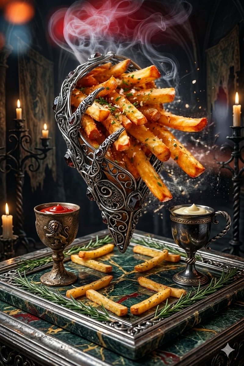 Gothic Fantasy Food Photography preview image