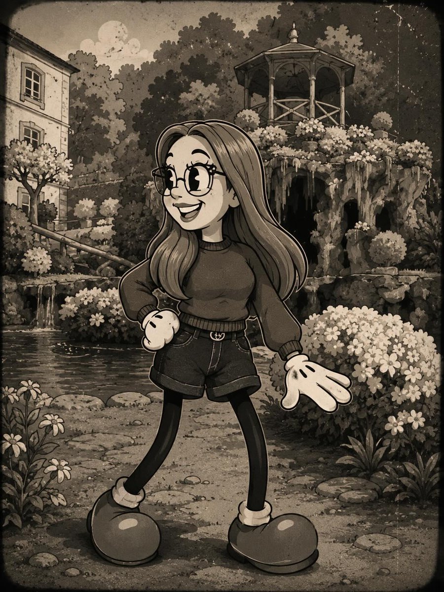 Vintage Rubber Hose Cartoon Transformation preview image
