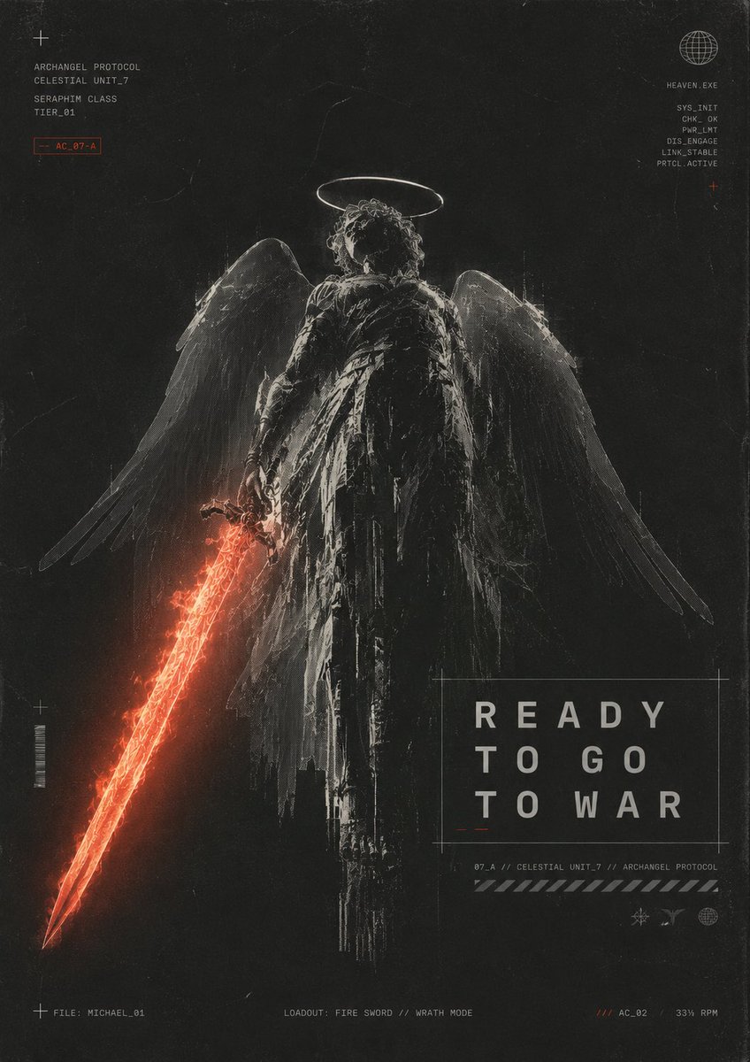 Dark Archangel War Poster preview image