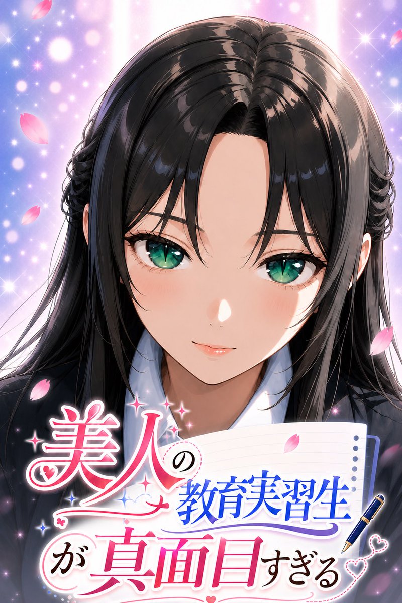 Anime Teaching Intern Novel Cover preview image