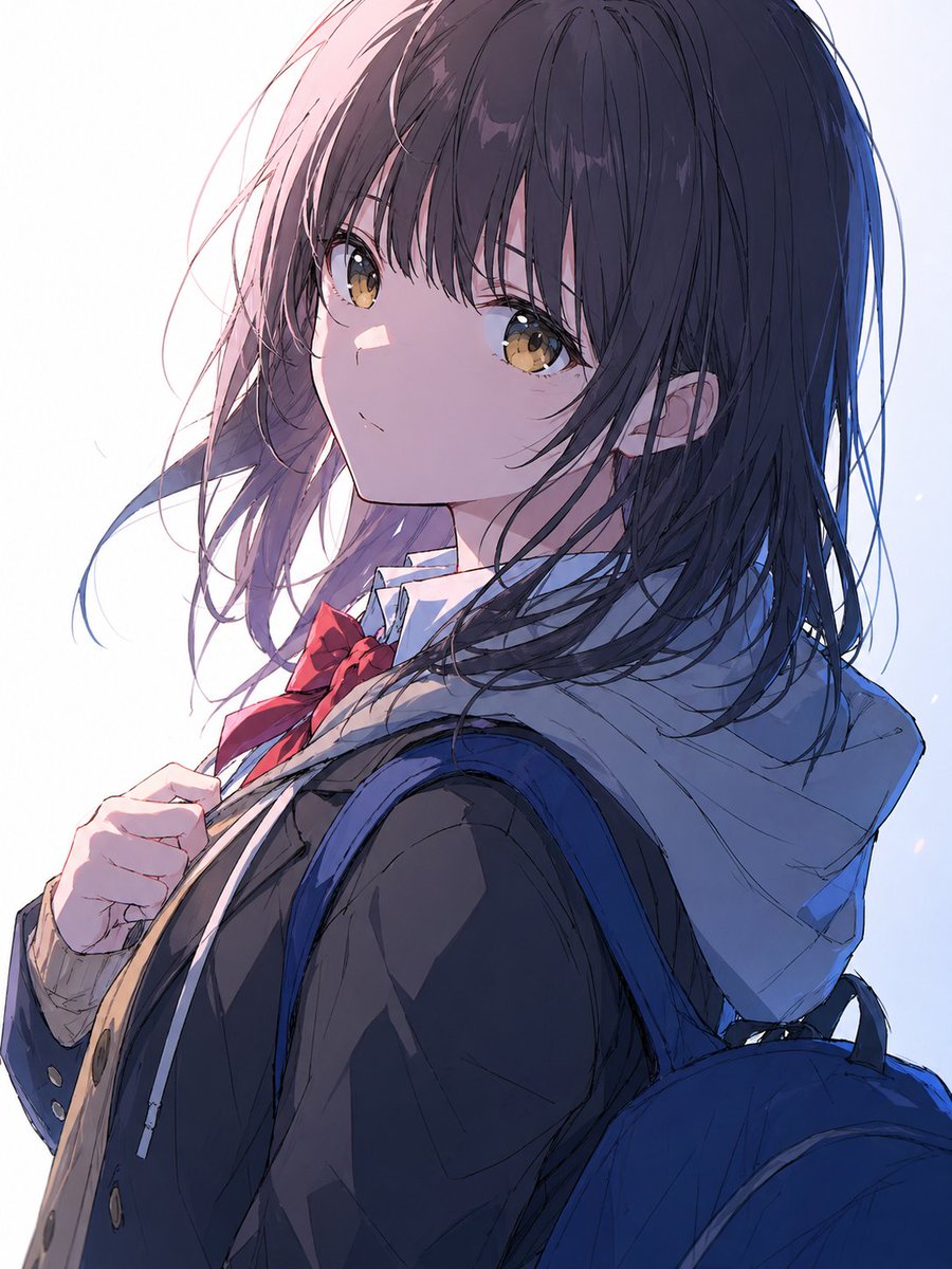Censored Anime Schoolgirl Portrait preview image