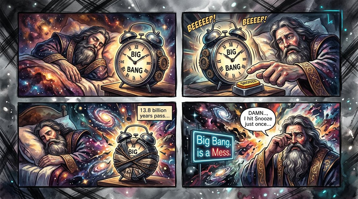 Cosmic Big Bang Snooze Comic preview image