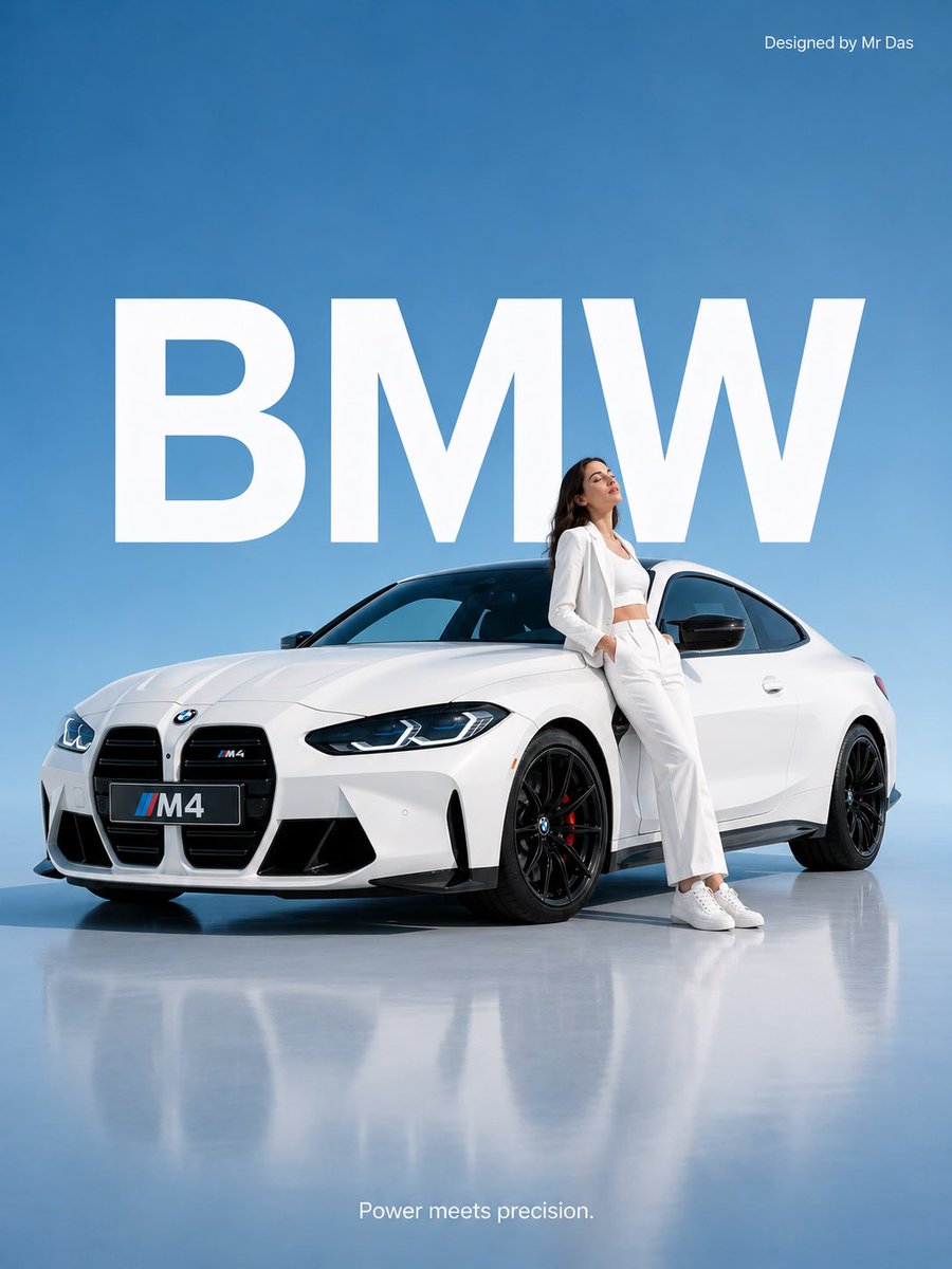 Minimalist BMW Commercial Ad preview image