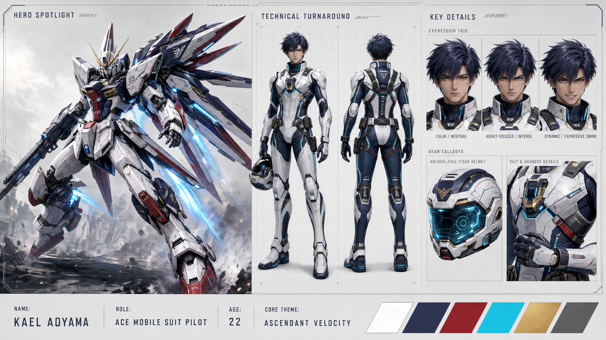 Mecha Character Concept Showcase preview image