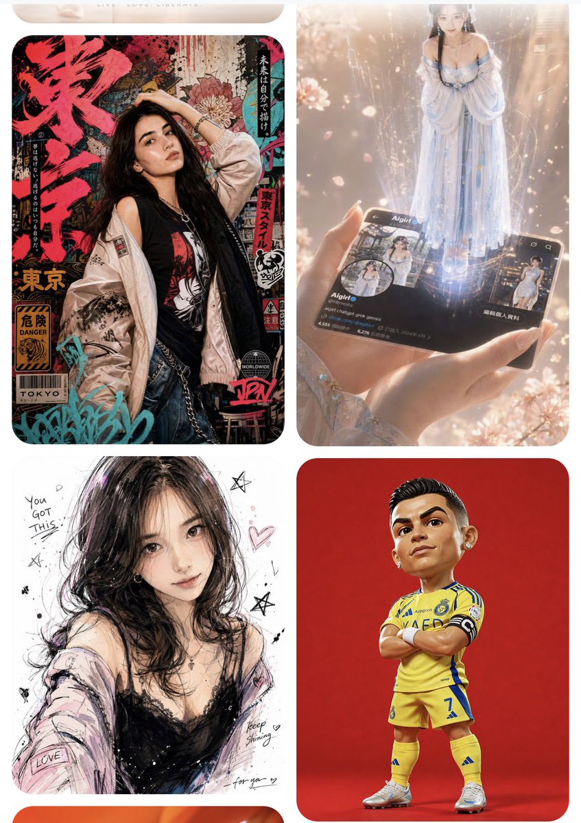 AI Inspiration Gallery Grid preview image