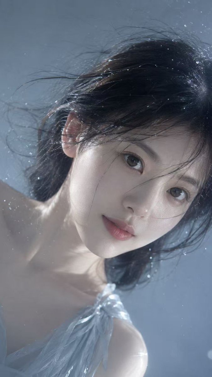 Underwater Dreamy Close-up Portrait preview image