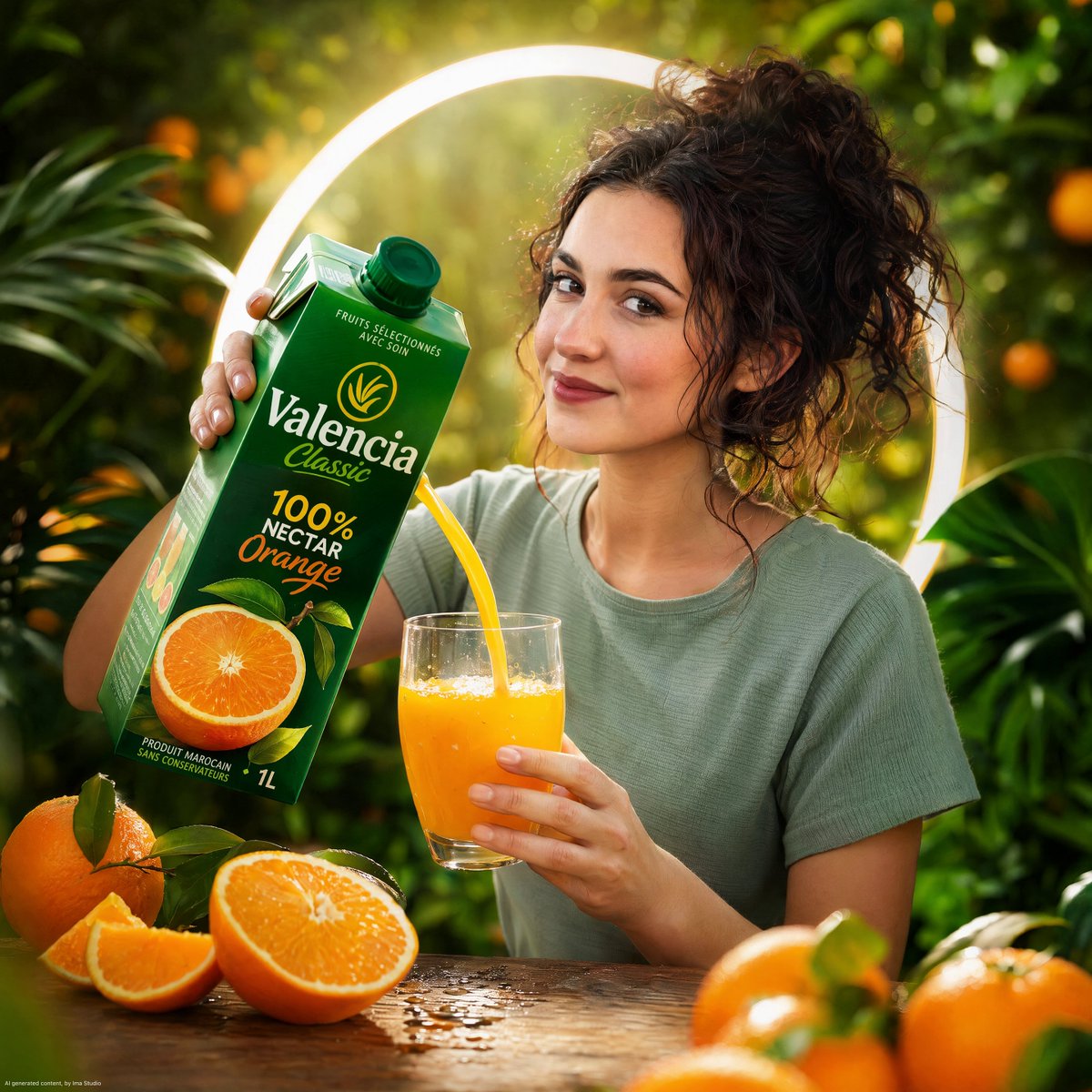 Orange Nectar Product Advertisement preview image