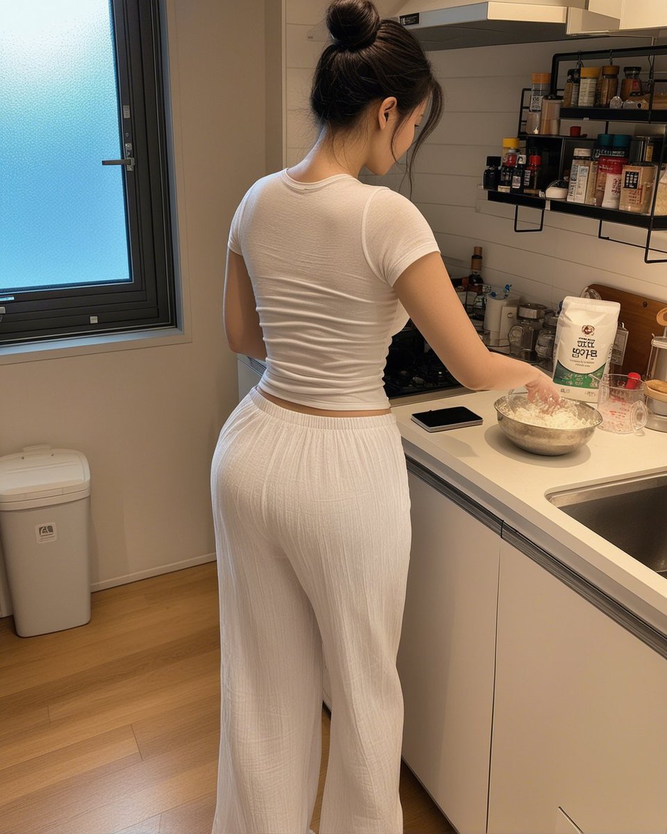 Candid Kitchen Baking Photo preview image
